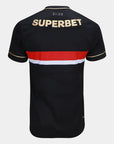 Camisa Sao Paulo Tricolor Third 25/26 - Preta - Fan version