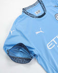 Manchester City Home Jersey 2024/2025 - White Blue