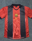 CJ x x Barcelona Retro 2000/01 Home Skeleton jersey