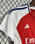 Kids Arsenal Home Kit 2024/2025 - Red and White