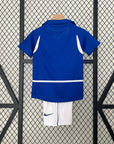 Brazil Away Retro Kids Kit 2002