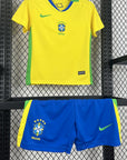 Brazil 2025/26 Home Kids Kit Brasil