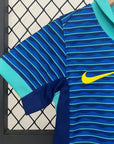 Brazil Away Retro Kids Kit 2024