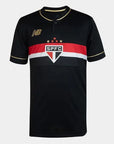 Camisa Sao Paulo Tricolor Third 25/26 - Preta - Fan version