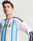 Argentina Home Long Sleeve Fan Jersey Shirt 2026 World Cup