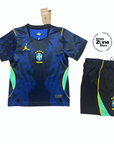 Brazil Infantil Away 2026 World Cup - Kit Kids Brasil