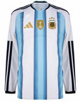 Argentina Home Long Sleeve Fan Jersey Shirt 2026 World Cup