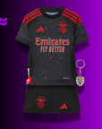 Conjunto Infantil Benfica Alternativa 2024/25 - ÚLTIMAS UNIDADES! 🔥🦅