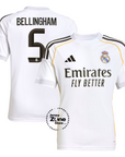 Real Madrid Home Jersey 2025/26 - Bellingham