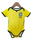 Body Baby Brazil Amarelo/Verde Brasil Word Cup 2026