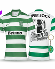 Camisola Sporting Principal BICAMPEÃO 2025/26 - LANÇAMENTO! 🦁🏆
