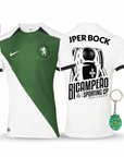 Camisola Sporting Stromp BICAMPEÃO 2024/25 - MODELO EXCLUSIVO! 🦁🏆