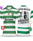 Camisola Sporting Principal DOBRADINHA 2025/26 - LANÇAMENTO! 🦁🏆🏆