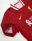 Liverpool Home Jersey 2024/2025 - CHAMPIONS 24/25 & Gold Trophy