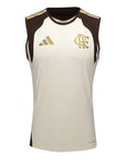 Regata Flamengo Treino Adidas 2026 - Bege