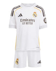 Kids Kit Real Madrid Home Fan Jersey 2025/26