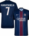 PSG Kvaratskhelia 7 Home Fan Jersey 2025/26