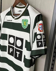 Camisola Sporting Retro 2001/03 - Modelo Exclusivo! 🇵🇹