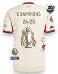 Liverpool Away Jersey 2025/26 - CHAMPIONS 24/25 & Gold Trophy