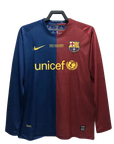 Barcelona 08/09 I Home Jersey - Long Sleeve Retro Version