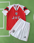 Kids Arsenal Retro Kit Home 1992/94 - Remake