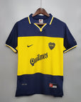 Boca Juniors 1999 Home Jersey - Retro Version