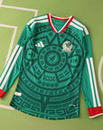 Mexico World Cup 2026 Jersey Player Version - Long Sleeve