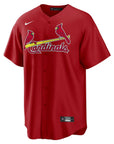 Jersey MLB St. Louis Cardinals Alternate Torcedor Masculina Vermelha