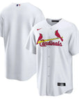 Jersey MLB St. Louis Cardinals Home Torcedor Masculina Branca