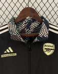Arsenal 23/24 Windbreaker Reversible Black and Green