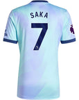 Bukayo Saka Arsenal 24/25 Third Jersey
