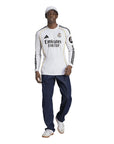 Real Madrid 2025/26 Home Long Sleeves Jersey