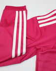 Real Madrid 2014/15 Pink Jersey Long Sleeve Retro - Patch Champions