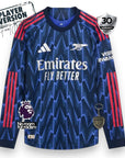 Arsenal Player Away Jersey 2025/26 Long Sleeve