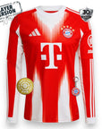 Bayern Munich Player Jersey Home 2025/26 - Long Sleeve