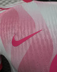 Barcelona 2025/26 Edición Especial Blanca/Rosa Camiseta - Versión Jugador