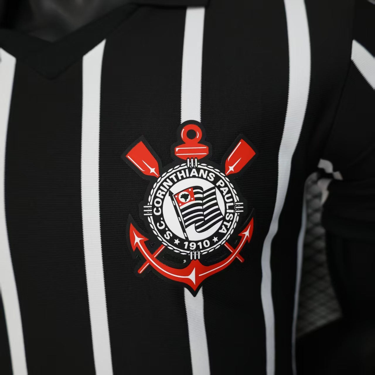 Camiseta Polo Corinthians Japão Masculina Player [Slim Fit]