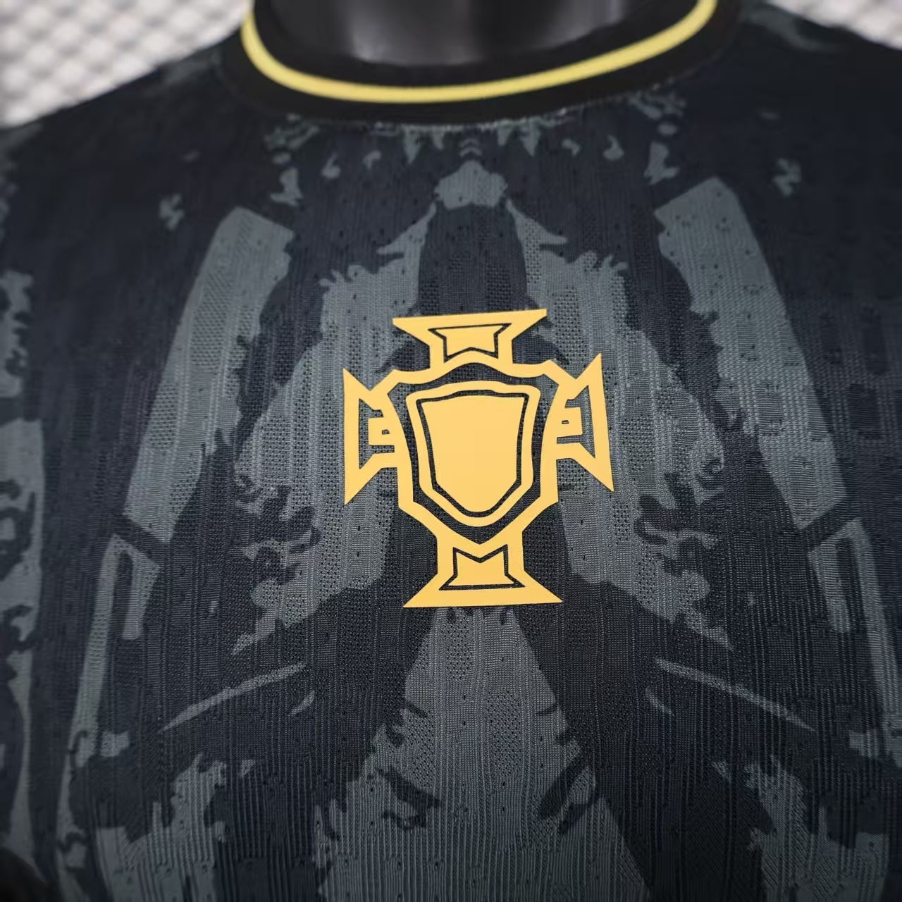 Portugal 2026 Edición Especial Negra Camiseta - Versión Jugador