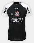 Camisa Feminina  Corinthians 2025/26 II Torcedor Com Patrocínios