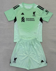 Kids Liverpool Goalkeeper Kit 2025/26