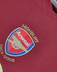 Arsenal Retro Jersey home 2005/2006