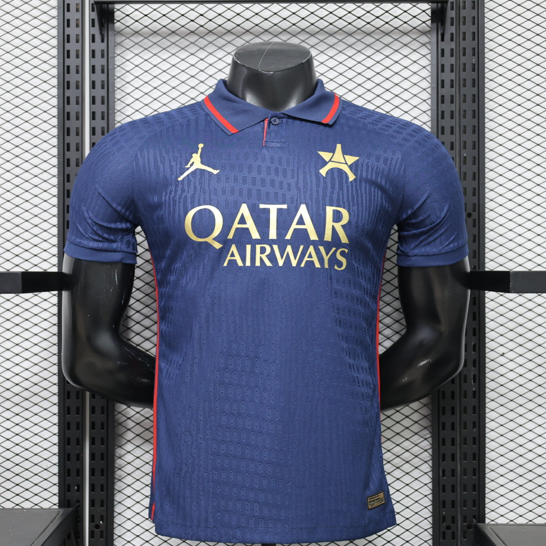 Paris Saint-Germain 2026/27 Azul Polo Collar Camiseta - Versión Jugador