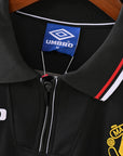 Manchester United 1998/99 Camiseta Negra Especial de Manga Larga