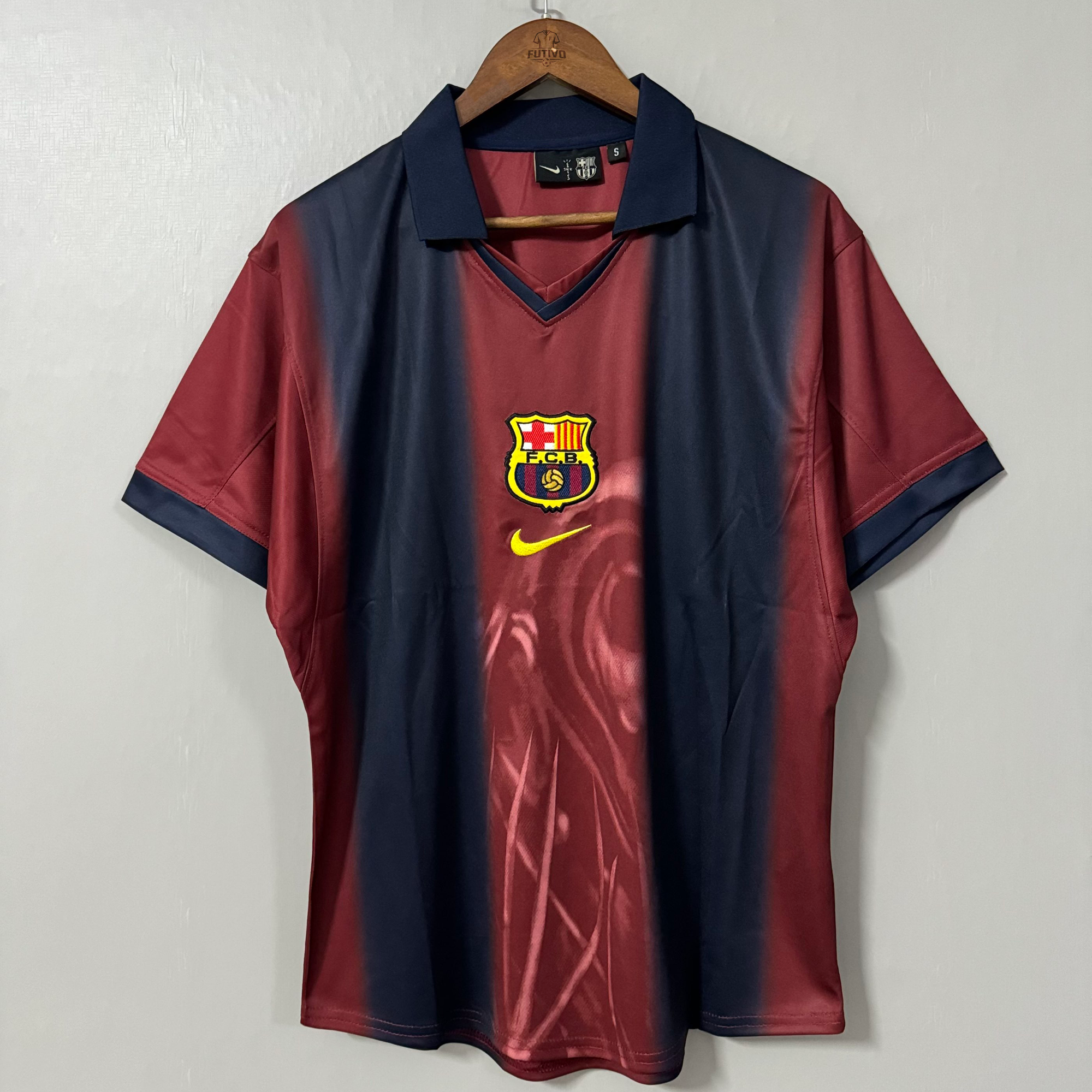 Barcelona x Travis Scott Camiseta Retro