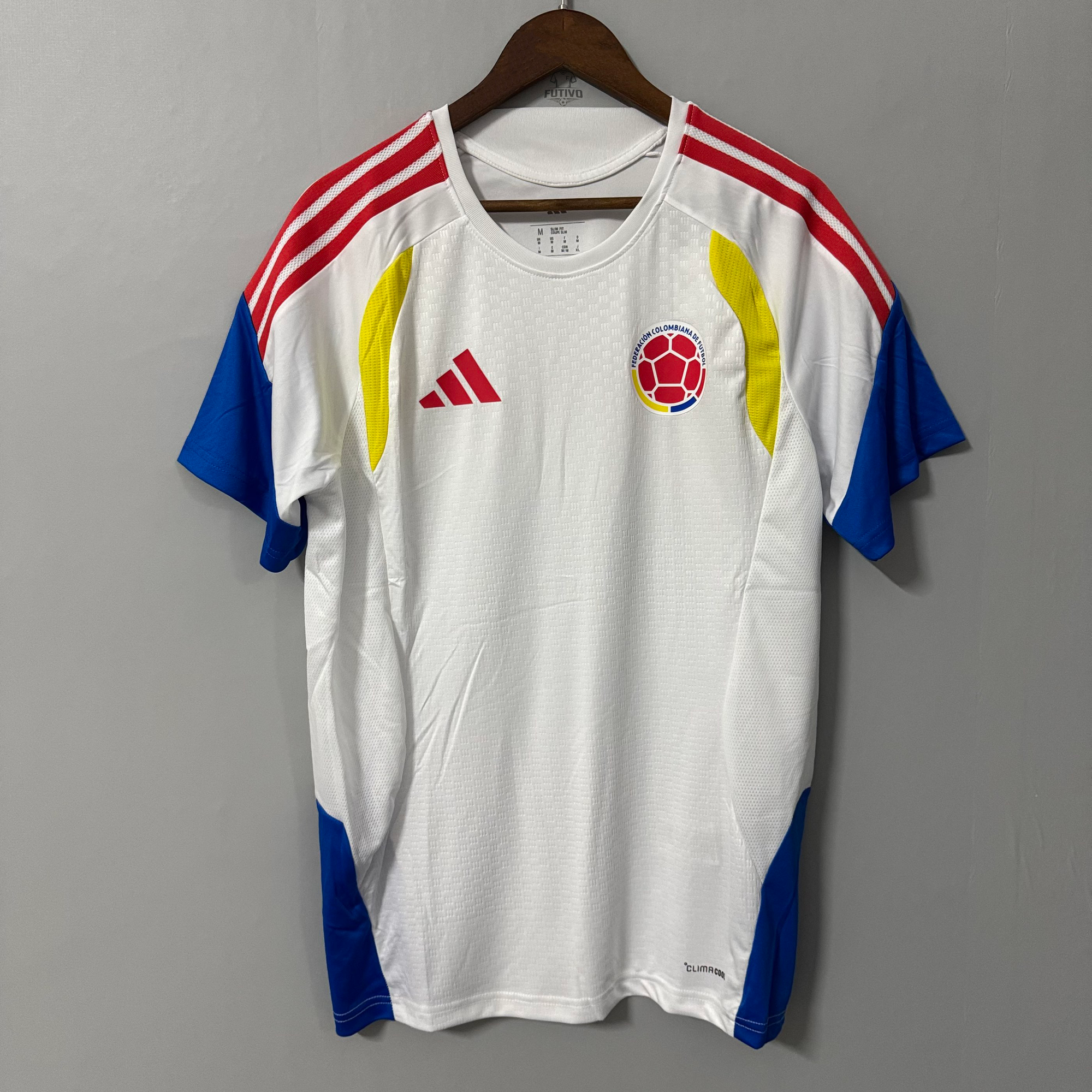 Colombia 2026 Blanca Camiseta de Entrenamiento - Versión Jugador