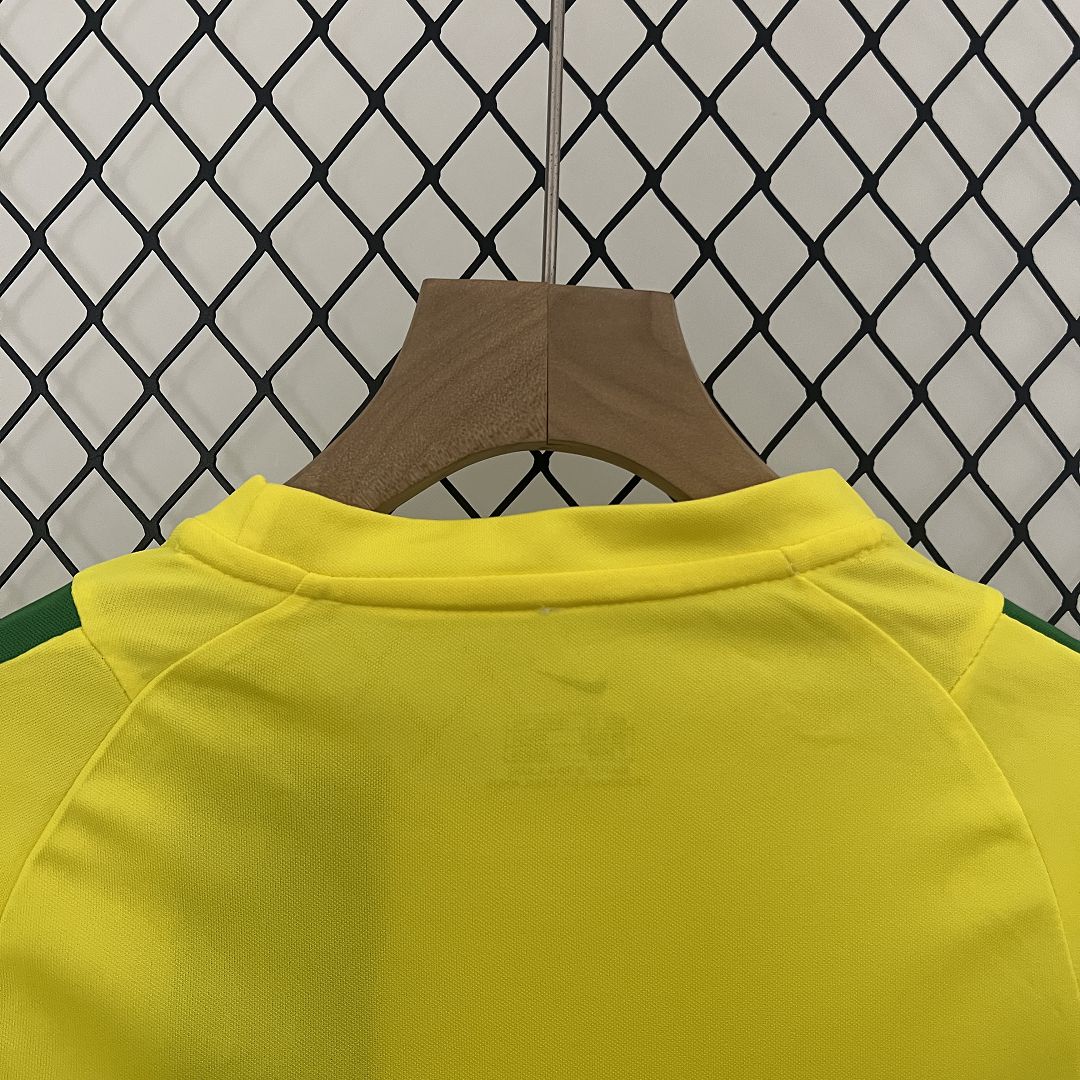 Brazil Home Retro Kids Kit 2002