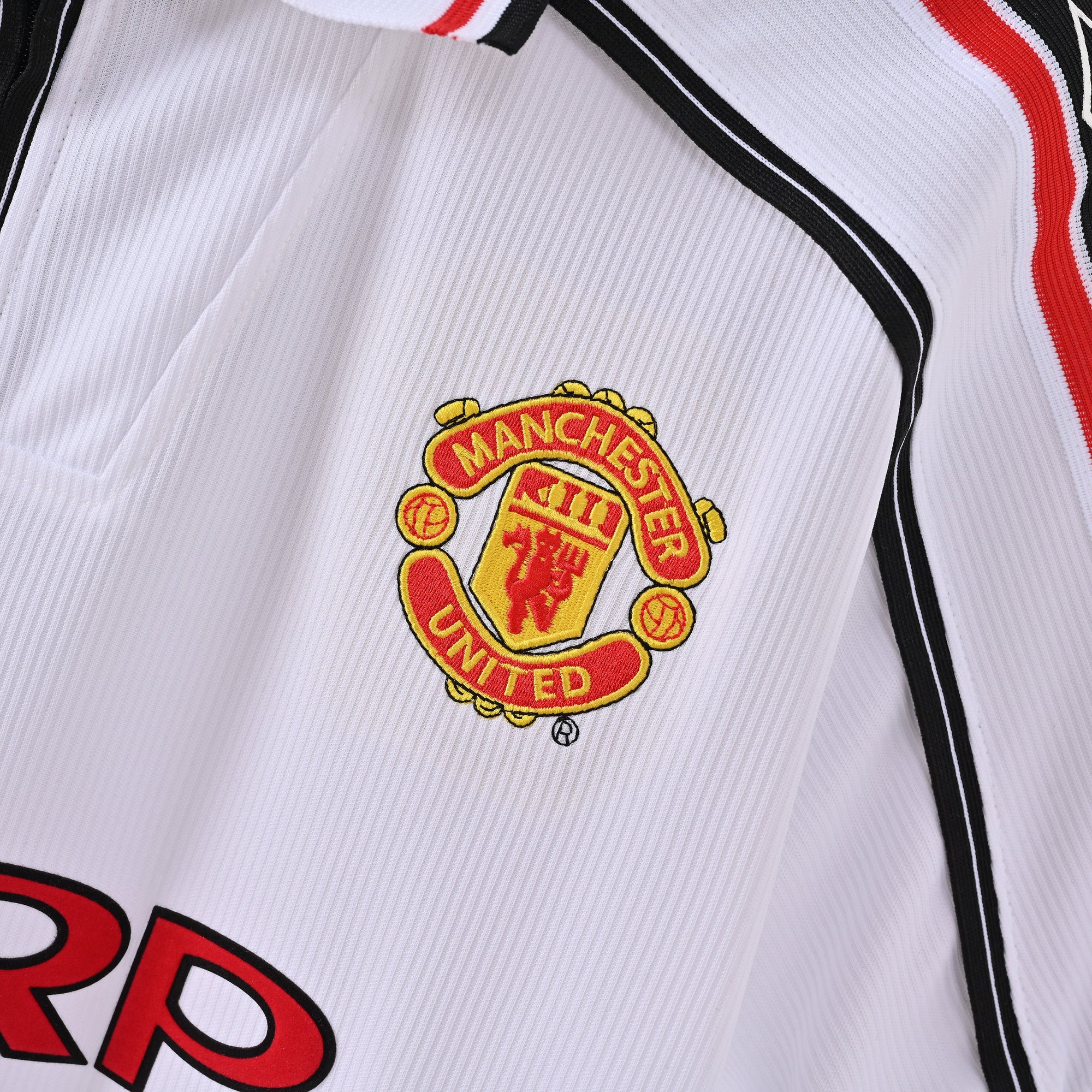 Manchester United 1998/99 Edición Especial Conmemorativa Blanca Camiseta
