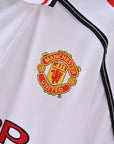 Manchester United 1998/99 Edición Especial Conmemorativa Blanca Camiseta