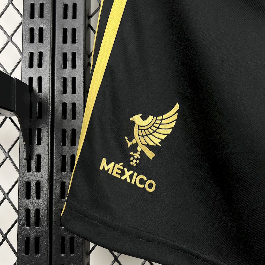 Mexico Doradaen Cup 2025 Pantalones Cortos Negros