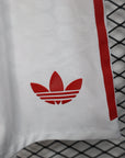 Ajax Amsterdam 2025/26 Pantalones Cortos Blancos - Versión Jugador